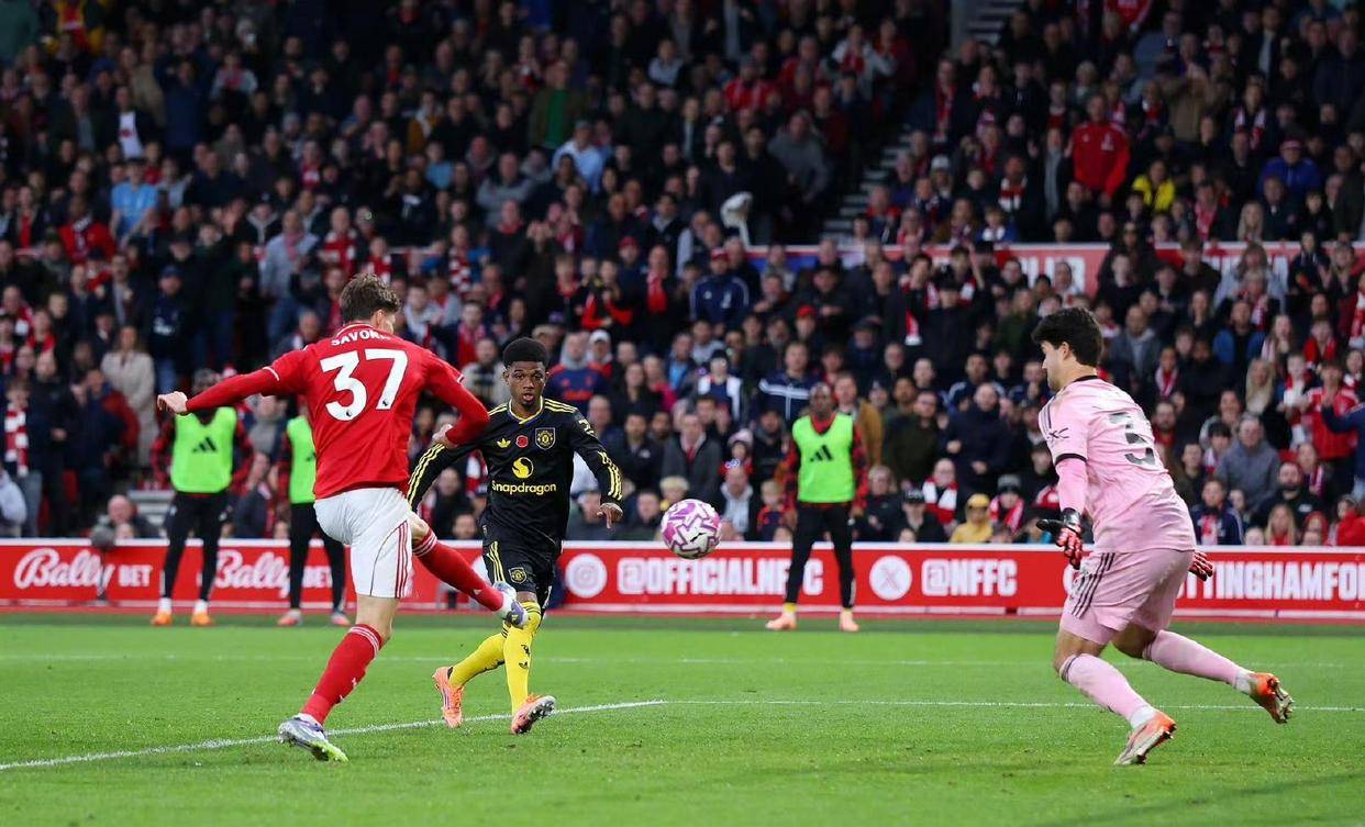 曼联绝平诺丁汉森林三连胜被终结 曼联绝平诺丁汉森林三连胜被终结