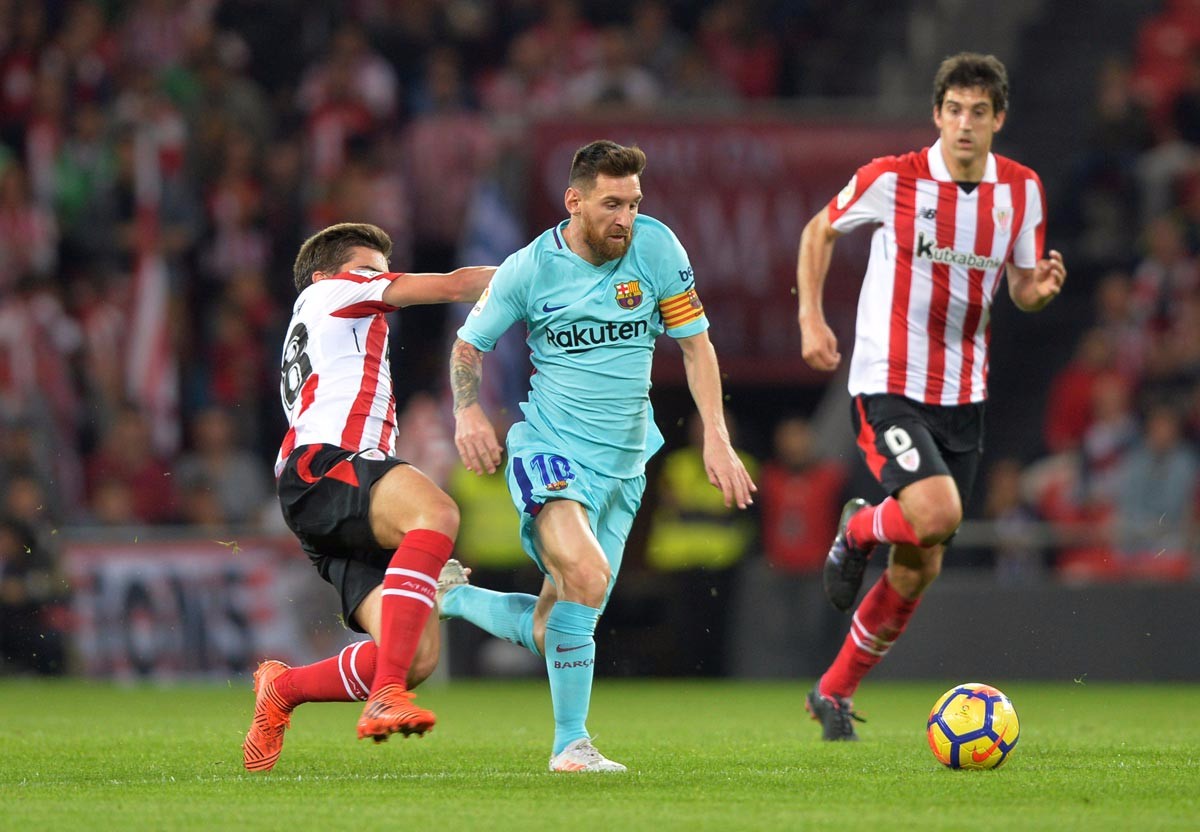 包含西甲毕尔巴鄂竞技0-3巴塞罗那巴萨完美收官的词条