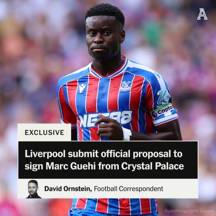 包含巴萨有意水晶宫中卫格伊他的合同将于2026年6月30日到期的词条