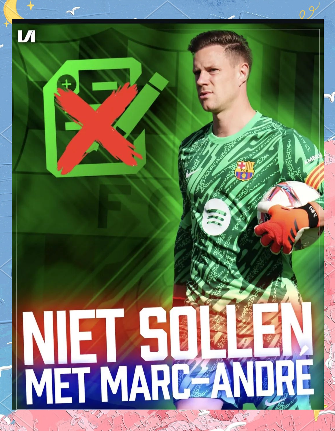 巴萨确认特尔施特根不再担任队长双方卷入紧张的伤病纠纷的简单介绍