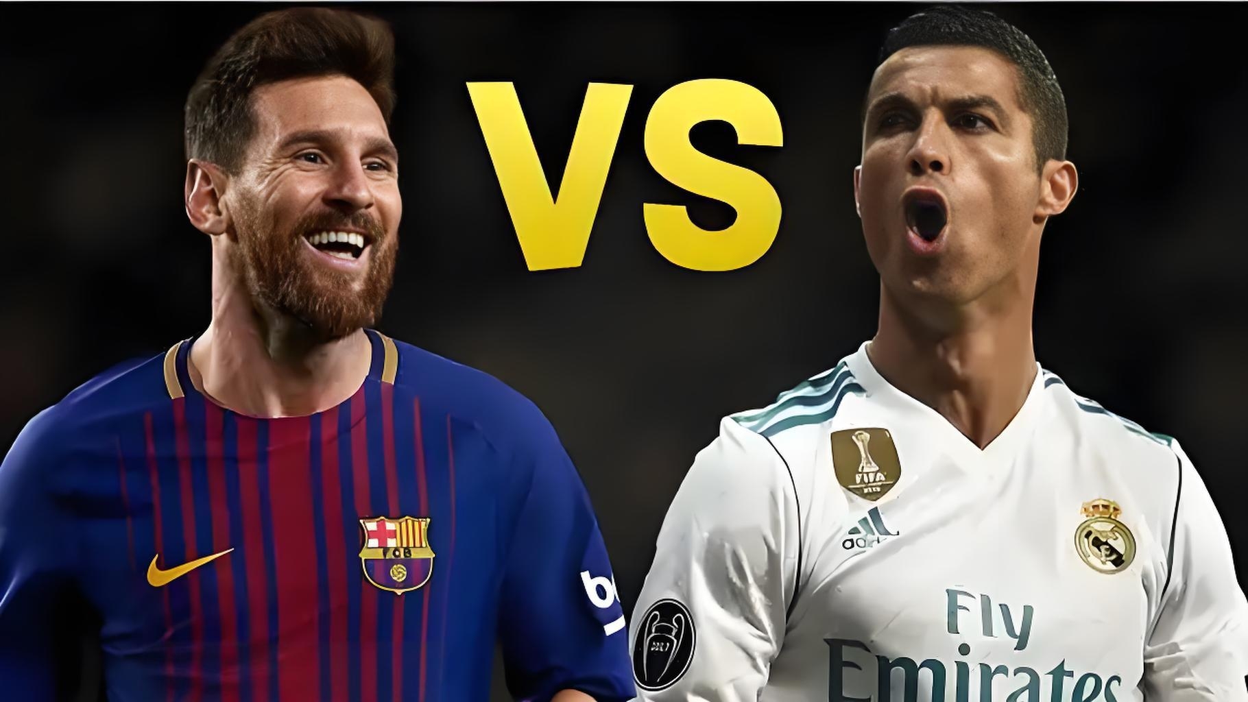 C罗与梅西数据对比二人竞争已持续二十年