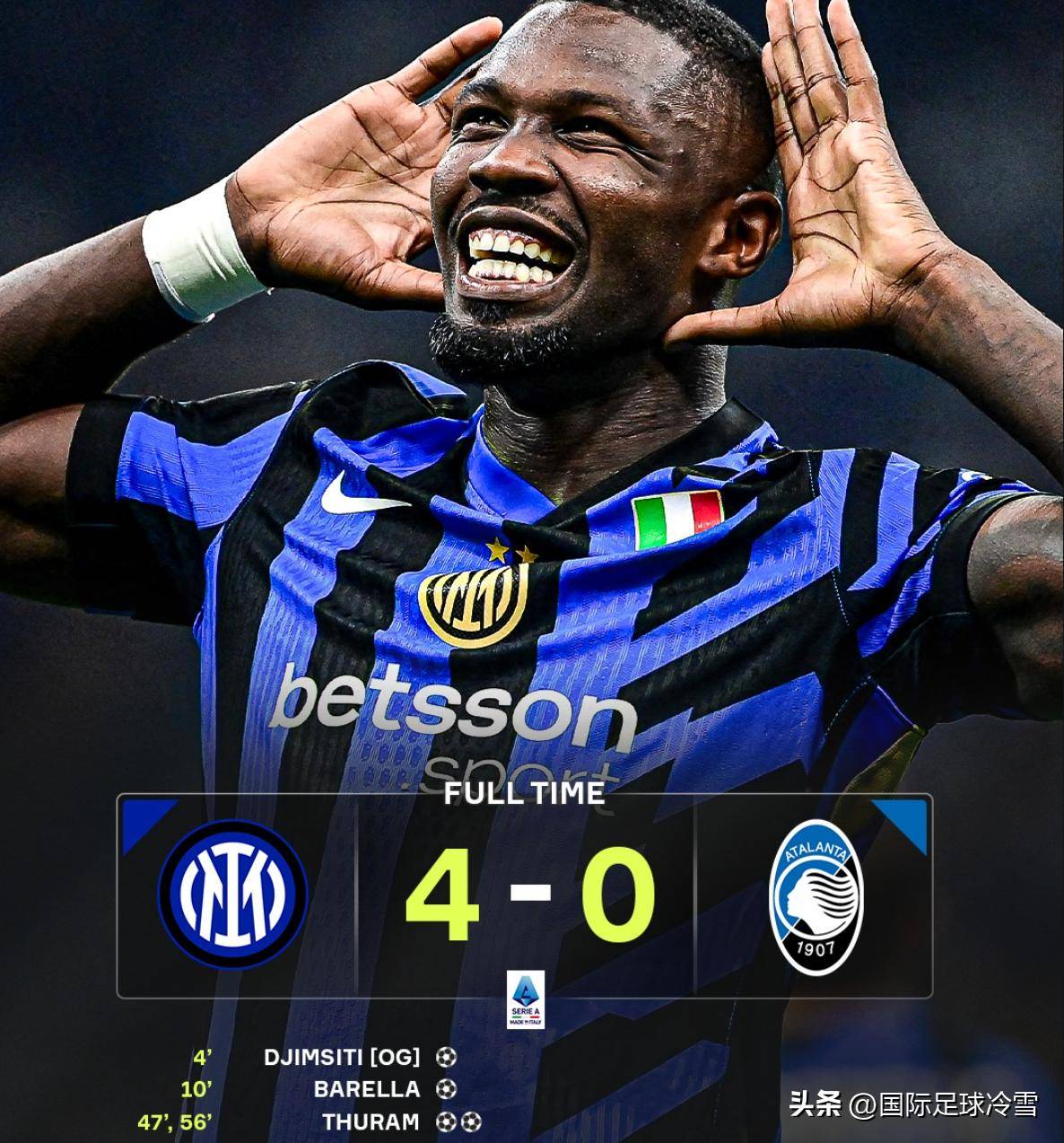 曝尤文试探性接触小图拉姆国米试图与球员续约的简单介绍