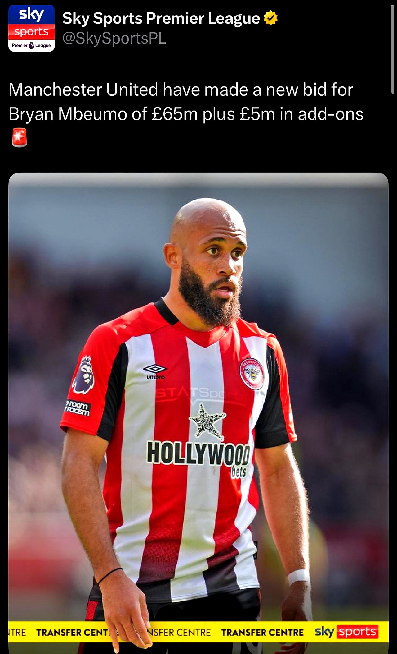 曝曼联提出租借大马丁被拒维拉倾向出售