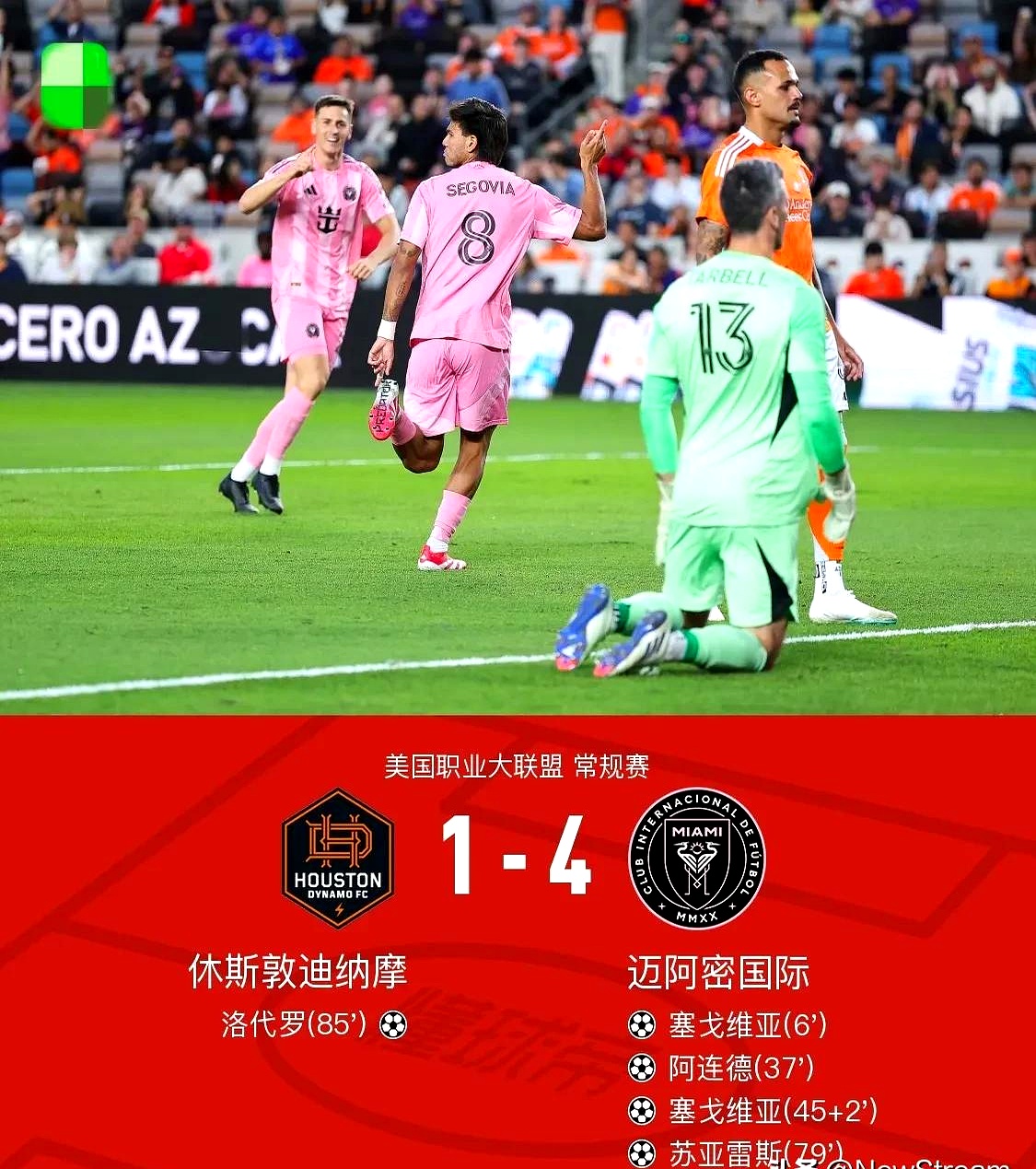 包含迈阿密东部积分榜跌至第六名梅西缺席暴露诸多问题的词条